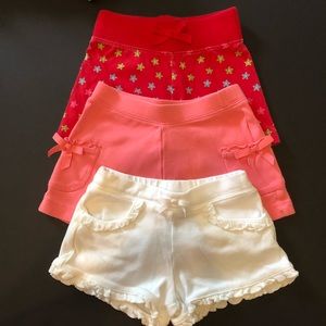 Girls 3T knit shorts Gymboree